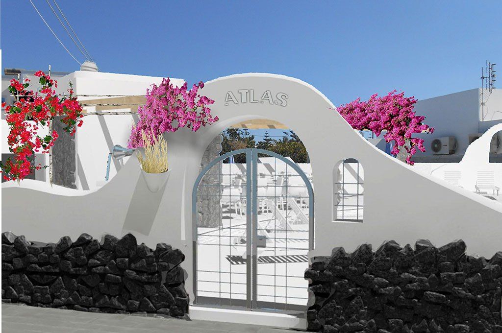 Atlas Boutique Hotel Kamari  Exterior photo